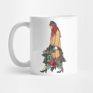 Christmas girl (12) Mug